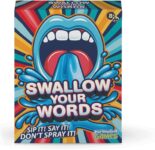 PlayMonster Swallow Your Words Can You Speak With Your Mouth Full Of Water Fun Family Game Party Game For Ages 8