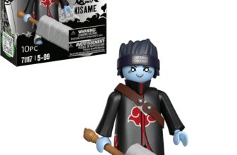 Playmobil 71117 Naruto: Kisame Figure Set, Naruto Shippuden Anime Collectors Figure, Playset Suitable for Children and fans 5 years