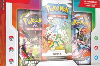 Pokémon TCG: First Partner Illustration CollectionSeries 2 (3 Promo Cards, 2 Booster Packs & 1 Sticker Sheet) – Invite Only
