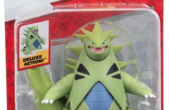 Pokémon Tyranitar Battle Feature Figure with Chomp Attack 11.5cm – Free C&C