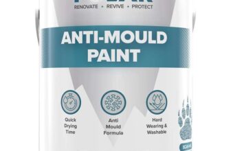 Polar Anti Mould Paint – 5L, Brilliant Matt White Pattern UK / FBA (Prime Day Deal)