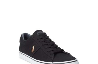 Polo Ralph Lauren Mens Sayer Canvas Low-Top Trainers Mens Sayer Canvas Low-Top Mens Sayer Canvas Low-Top Trainers