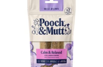 Pooch & Mutt Calming Collagen Chew for Dogs