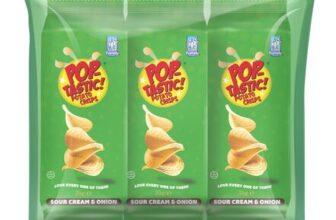 Pop-Tastic Crisps 3 X 35g – Sour Cream & Onion