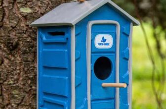 Porta-Potty Bird House