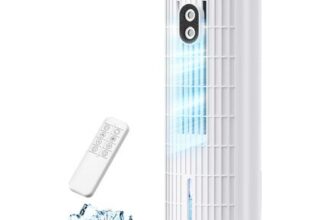 Portable Air Conditioner, 4 in 1 Air Cooler, Tower Fan with 2 Spray Modes