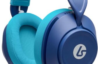 PowerA LucidSound LS10X Gen 2 Wired Gaming Headset for Xbox Series XS – Aqua Wave, officially licensed, designed for comfort, quick-access audio controls, premium audio, flip-to-mute boom mic