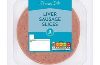 Premier Deli 8 Liver Sausage Slices 100g (Nectar)