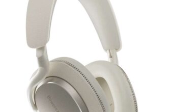 Premium Bowers & Wilkins Px7 S3 Wireless Noise Cancelling Headphones – White Black / Blue £289