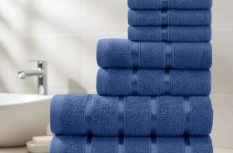 Premium Luxury Cotton Towel Bale Set 8 Piece Bathroom – sold & delivered by Smart Living