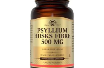 Prime Deal: Solgar Psyllium Husks Fibre 500 Mg Pack of 200,