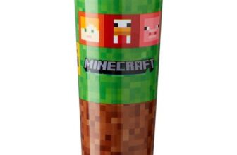 Prime Deal-Trend Minecraft Insulated Travel Mug, 425 Ml, Stainless Steel