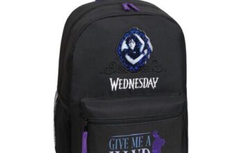 Prime Deal-Wednesday School Backpack for Kids and Teens 37x29cm