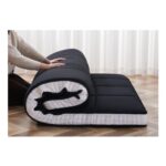 Prime Deal-ZIKEBTUY Floor Mattress Futon, 10cm, 203x153cm, Black