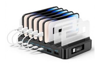 Puiseno 8-in-1 USB-C Charger, 288W Multiport Hub