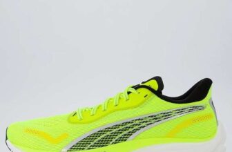 Puma Mens Running Velocity Nitro 3 Trainers – Yellow (Sizes 6, 7, 8)