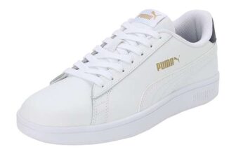 Puma White Puma White Peacoat Puma Team Gold Trainers (Prime Members)