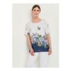 Pure Cotton Floral Border Print Top