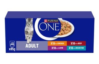Purina One Mini Fillets Mixed Selection Gravy Wet Cat Food