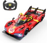 RASTAR RC Cars 1/14 Ferrari 499P Le Mans Hypercar Remote Control Sports Car (using voucher) – Sold by Rastar Group Official FBA