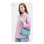 RIRI Small Cross Body Bag. Cool Blue