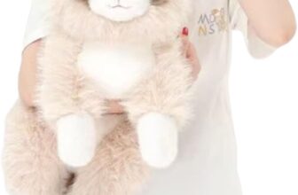 Ragdoll Cat Plush Toy, Lifelike Plush Cat Toy for Children, Plush Cat for Lying, Kitten Stuffed Animal, Weighted Plush Toy, Fluffy and Soft (30cm,1)