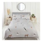 Rapport Home Paws and Tails Animal Print Duvet Cover Set