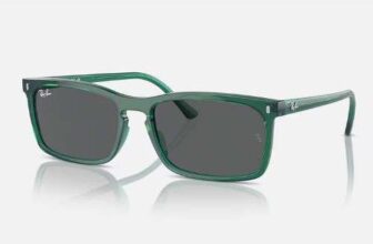 Ray-Ban RB4435 Sunglasses 59mm Transparent Green (Free Returns)