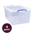 Really Useful Storage box 4x62l W/Code Free C&C