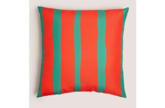 Red Stripe Cushion