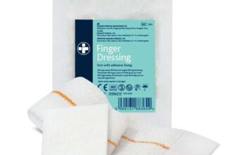 Reliance Medical Large Finger Dressing with Adhesive Fixing (Pack of 10)