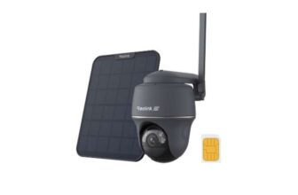 Reolink Go PT Ultra Smart 4K 8MP Wireless 4G LTE PT Battery Camera with Color Night Vision (Grey)