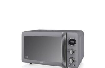 Retro LED Digital Microwave