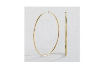 Revere 9ct Yellow Gold Hoop Earrings