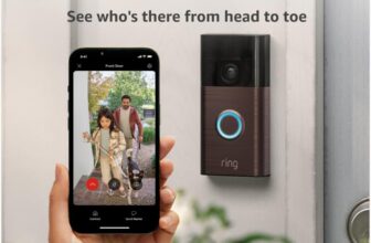 Ring Battery Video Doorbell DIY Wireless Video Doorbell Camera with Head-To-Toe View, HD Video Easy to install (5 min) With Built-in Battery I 30-day free trial of Ring Subscription Plan