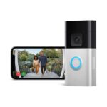 Ring Battery Video Doorbell Plus DIY Wireless Video Doorbell Camera with 1536p HD Video, Head-To-Toe View, Quick Release Battery Pack