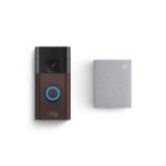 Ring Battery Video Doorbell Venetian Bronze with Chime 3rd Gen