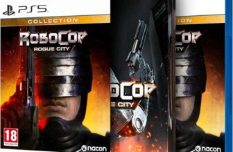 RoboCop: Rogue City Collection Steelbook (PS5) – Rogue City Unfinished Business all DLC – PEGI 18 – PRIME Sold by EVERGAME / FBA