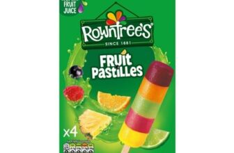 Rowntrees Fruit Pastille Ice Lollies