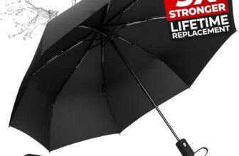 Royalworth Windproof Umbrella, Black uk-unique / FBA