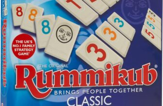 Rummikub IDEAL Classic Game: Brings People Together Family Strategy Games For 2-4 Players Ages 7