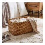 Rush Storage Basket H 22cm X W 44cm X D 24cm (9 X 17 X 9)