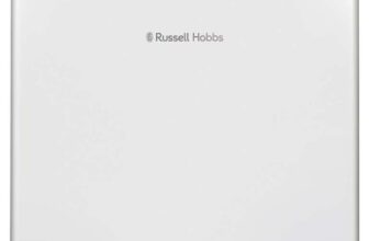 Russell Hobbs Mini Freezer 31 Litre Capacity White Freestanding Table Top Small Freezer with Adjustable Feet