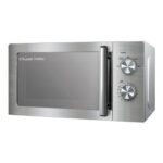 Russell Hobbs RHMM827SS Silver 20L Stainless Steel Compact Manual Microwave 800W