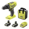 Ryobi 18V ONE R18PD3-2C20S Cordless Combi Drill 2 X 2.0Ah