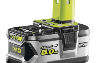 Ryobi 5.0Ah RB18L50 ONE Lithium Battery, 18 V (£52.89 w/cashback voucher) – Prime Deal