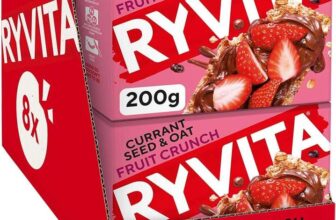 Ryvita Fruit Crunch – Currants, Seeds and Oats Crispbread 8 PACKS of 200g – £7.58 S&S – Prime Deal