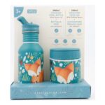 SASSI Blue Fox Stainless Steel Thermal Combo Pack 850ml