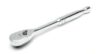 SATA ST13974 1/2-Inch Drive 120P Professional Ratchet with Teardrop Head, Polished, with 3-Degree Swing Arc