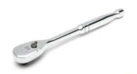 SATA ST13974 1/2-Inch Drive 120P Professional Ratchet with Teardrop Head, Polished, with 3-Degree Swing Arc